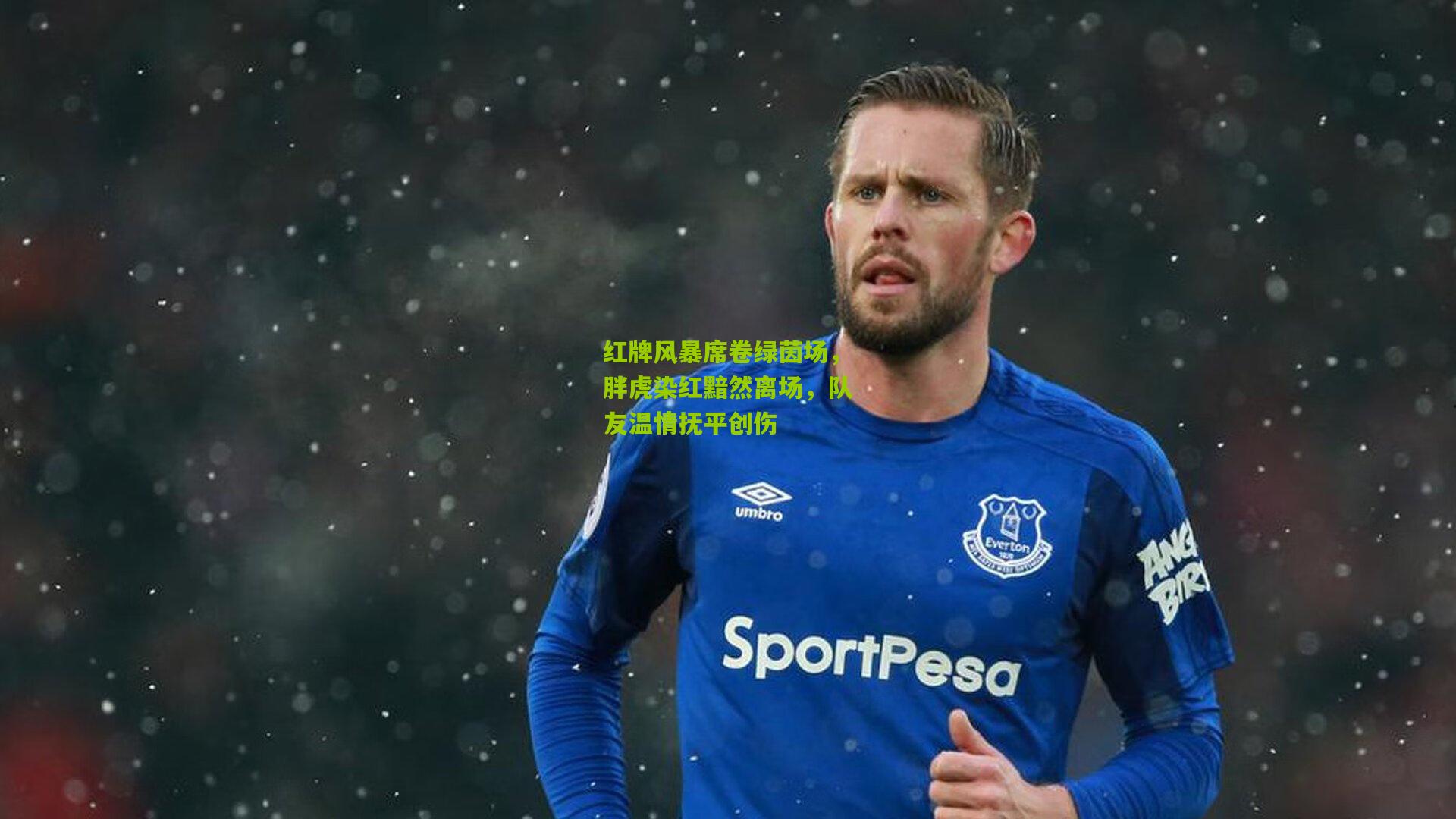 红牌风暴席卷绿茵场，胖虎染红黯然离场，队友温情抚平创伤
